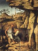 Giovanni Bellini St.Jerome in the Desert oil painting reproduction